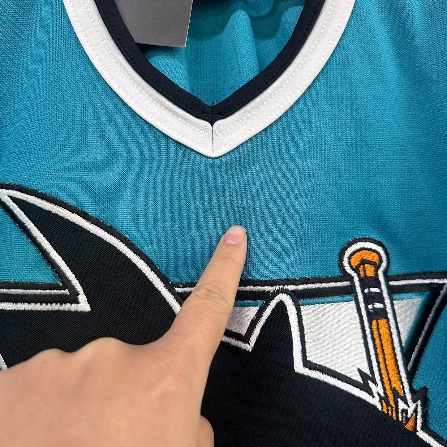 90s San Jose Sharks CCM Jersey Sz XL (A5873)