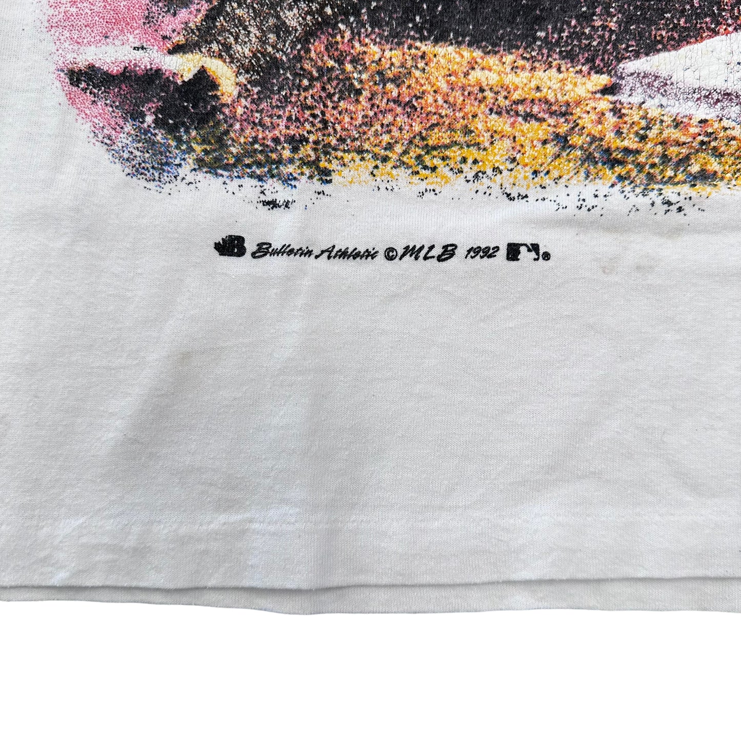 1992 Colorado Rockies Bulletin Athletic MLB Baseball AOP T-Shirt Sz XL