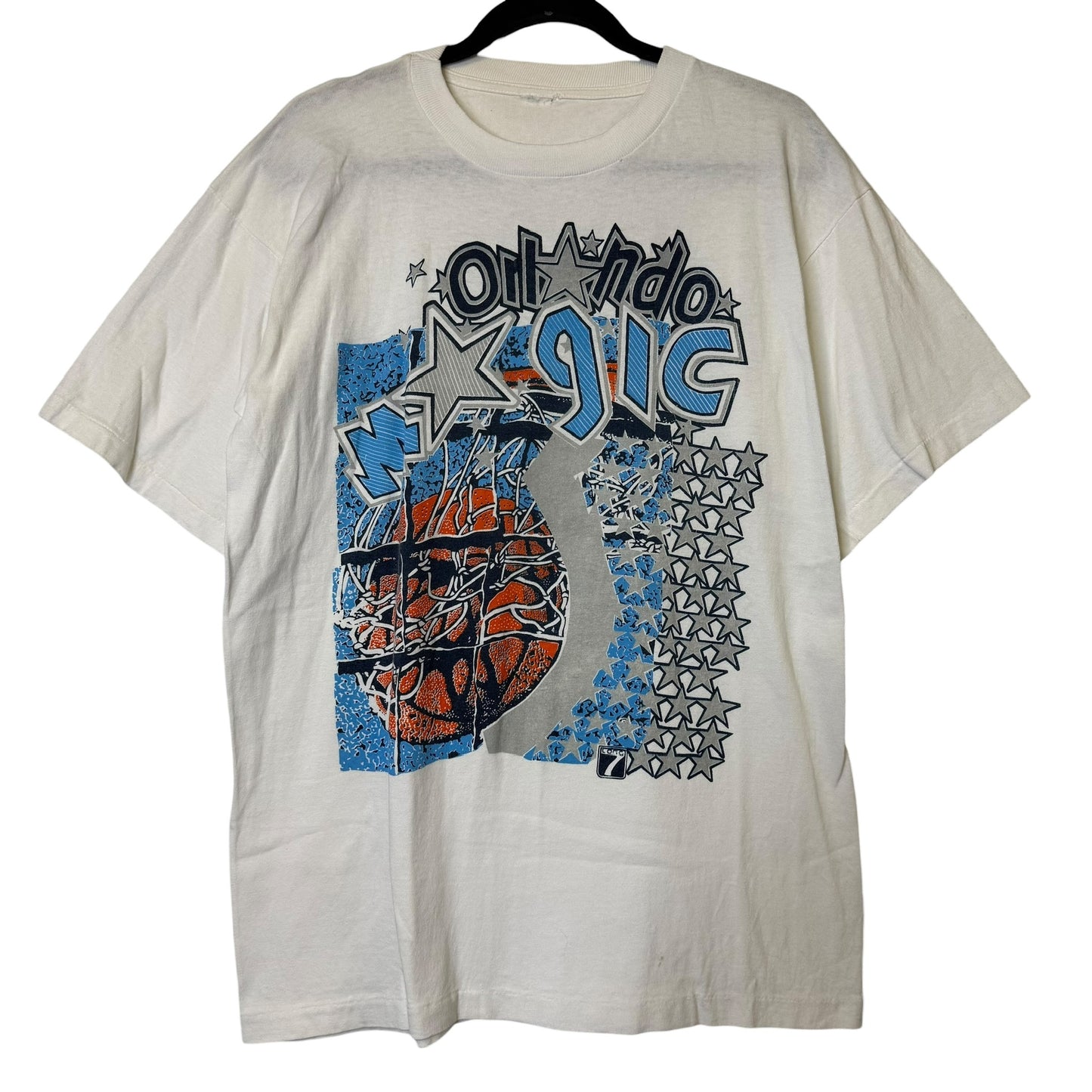90's Orlando Magic NBA T-shirt Sz L (B2207)