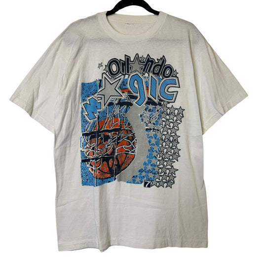 90's Orlando Magic NBA T-shirt Sz L (B2207)