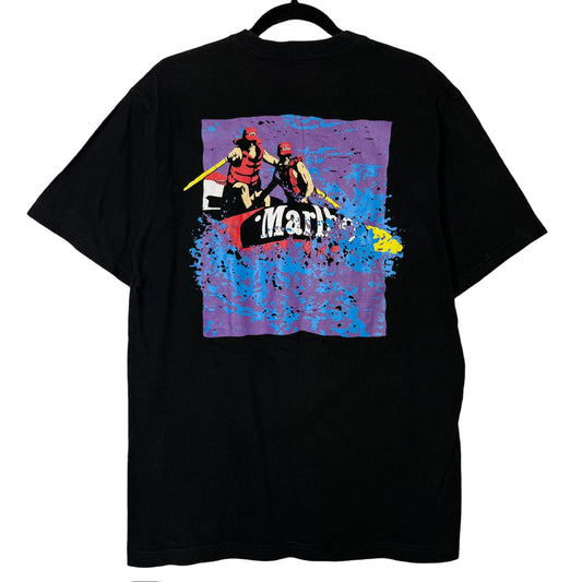 90s Marlboro White Water Rafting T-Shirt Sz XL (A8347)