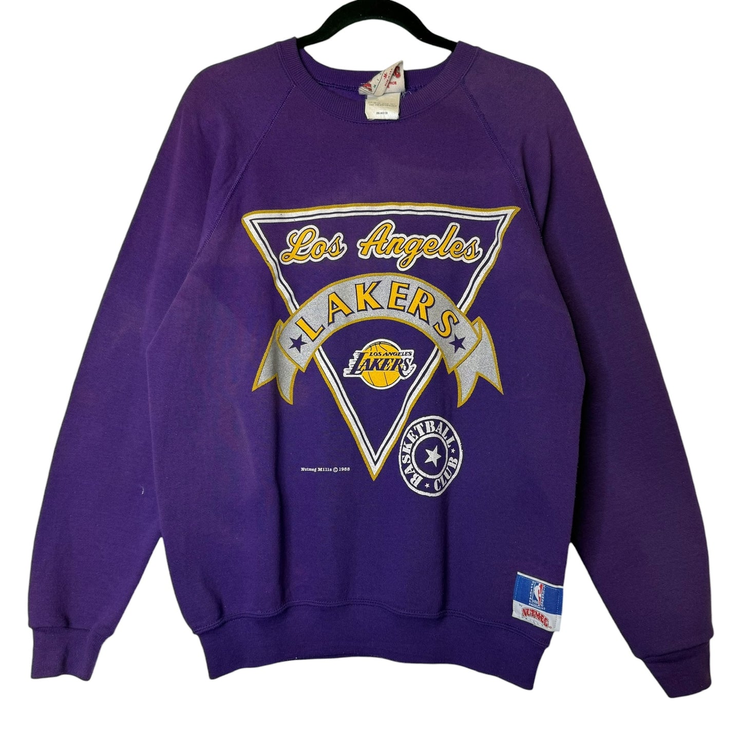 1988 Los Angeles Lakers NBA Crewneck Sz M (A8554)
