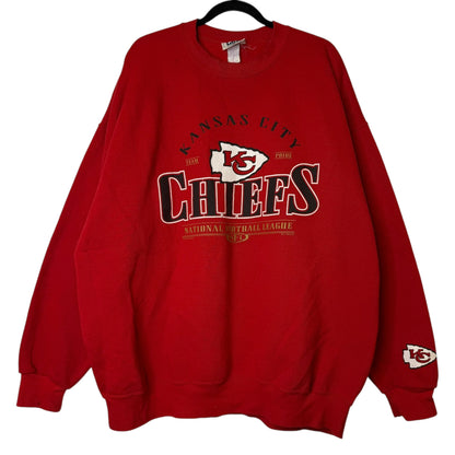 90s Kansas City Chiefs NFL Crewneck Sz 2XL (B2090)