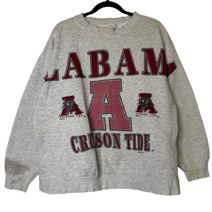 90's Alabama Crimson Tide NCAA Crewneck Sz XL (B2093)