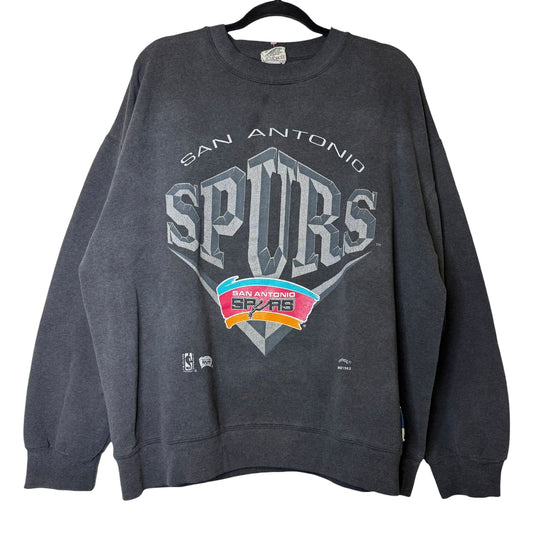 90’s San Antonio Spurs NBA Crewneck Sz L (B2096)