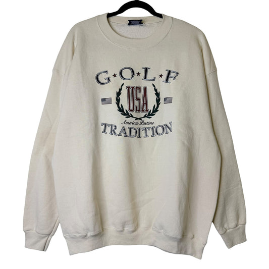 90s USA Golf Traditions Crewneck Sz XL (B2103)