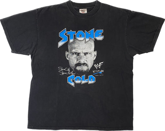 1998 Stone Cold WWF T-shirt Sz XL (X704)