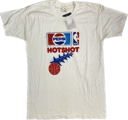 80’s Pepsi NBA Hot Shot T-shirt Sz L