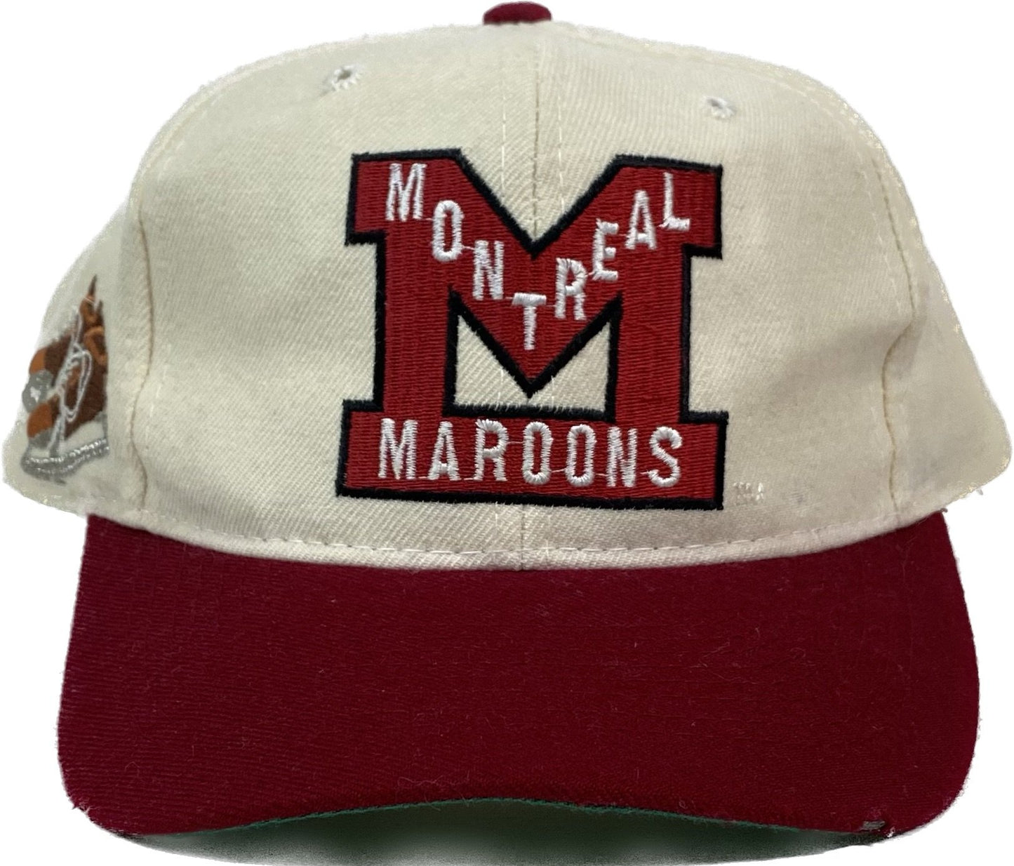 90’s Montreal Maroons 1930 NHL Snapback Hat OSFA