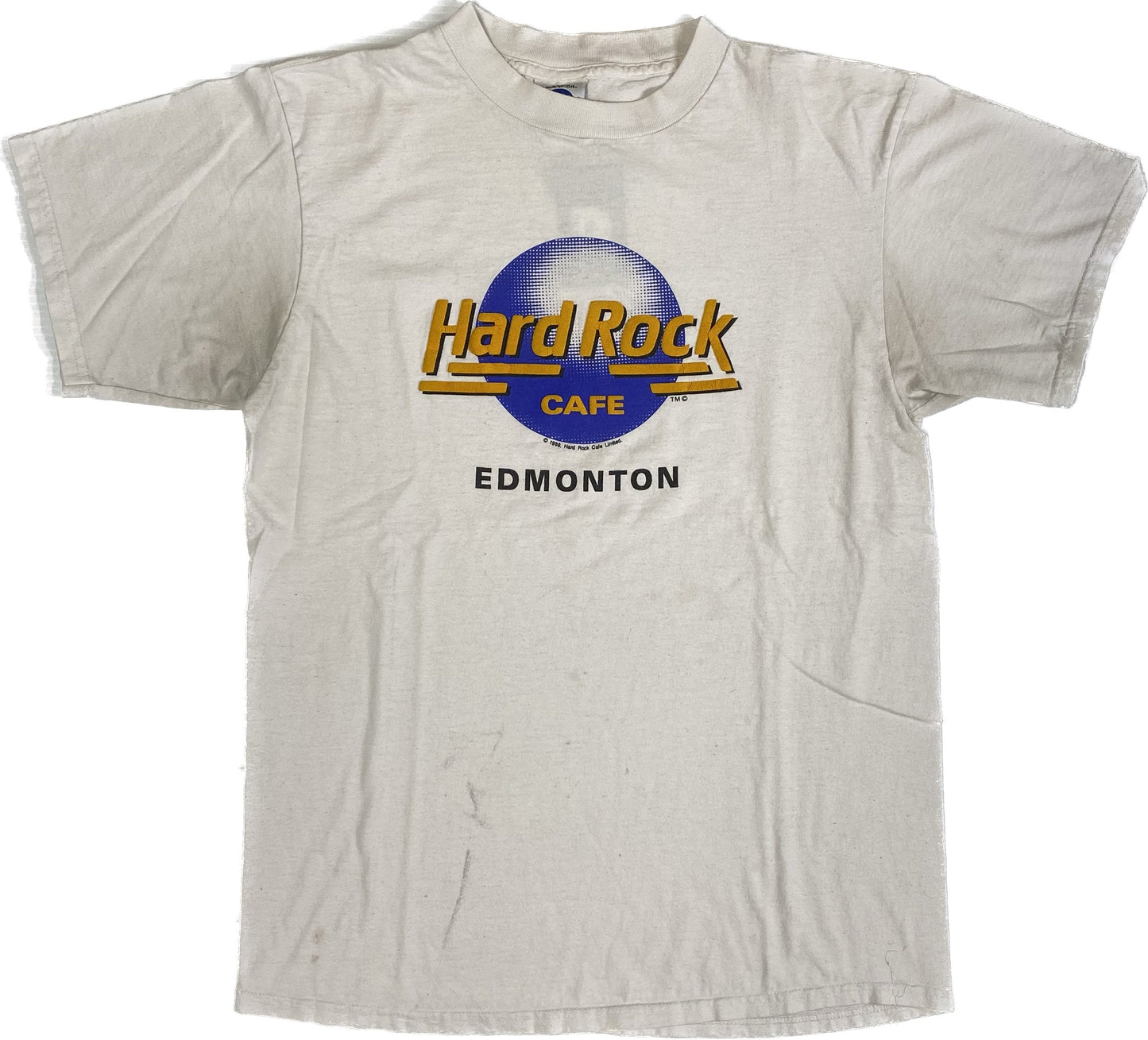 1989 Hard Rock Cafe Edmonton T-shirt Sz L (L953)