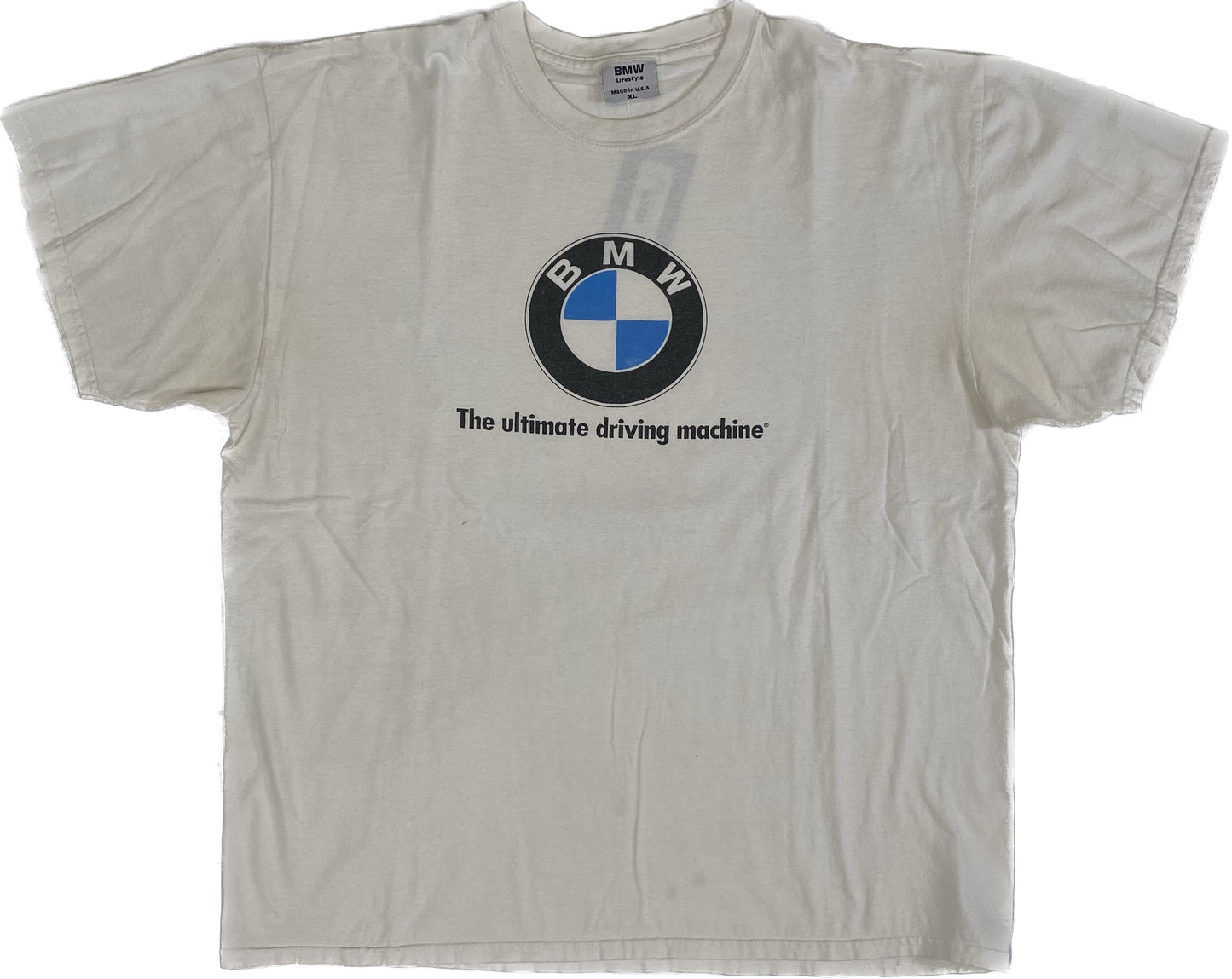 90’s BMW Logo ‘The ultimate driving machine’ T-shirt Sz XL (A1330)