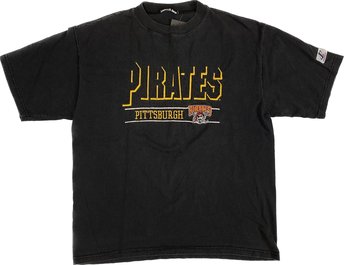 90’s Pittsburgh Pirates Embroidered Logo T-shirt Sz XL (A1779)