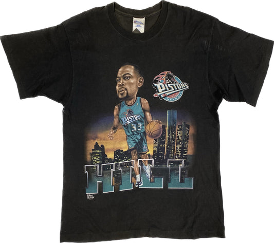 90’s Grant Hill Pistons Pro Player T-shirt Sz -shirt Sz L (X950)