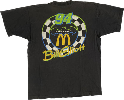 1995 Bill Elliot NASCAR Batman McDonald’s T-shirt Sz XL (1990)