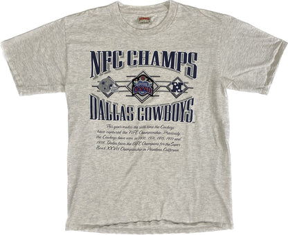 90’s Dallas Cowboys NFC Champions T-shirt Sz XL (L951)