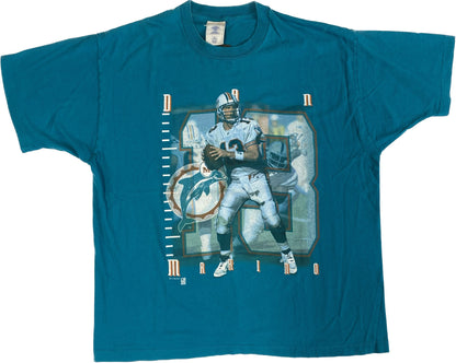 1996 Dan Marino Miami Dolphins Pro Player T-shirt Sz XL (A1970)