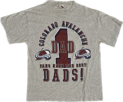 90’s Colorado Avalanche #1 Dad T-shirt Sz L (A1492)