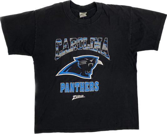 90’s Carolina Panthers Zubaz T-shirt Sz L (X278)