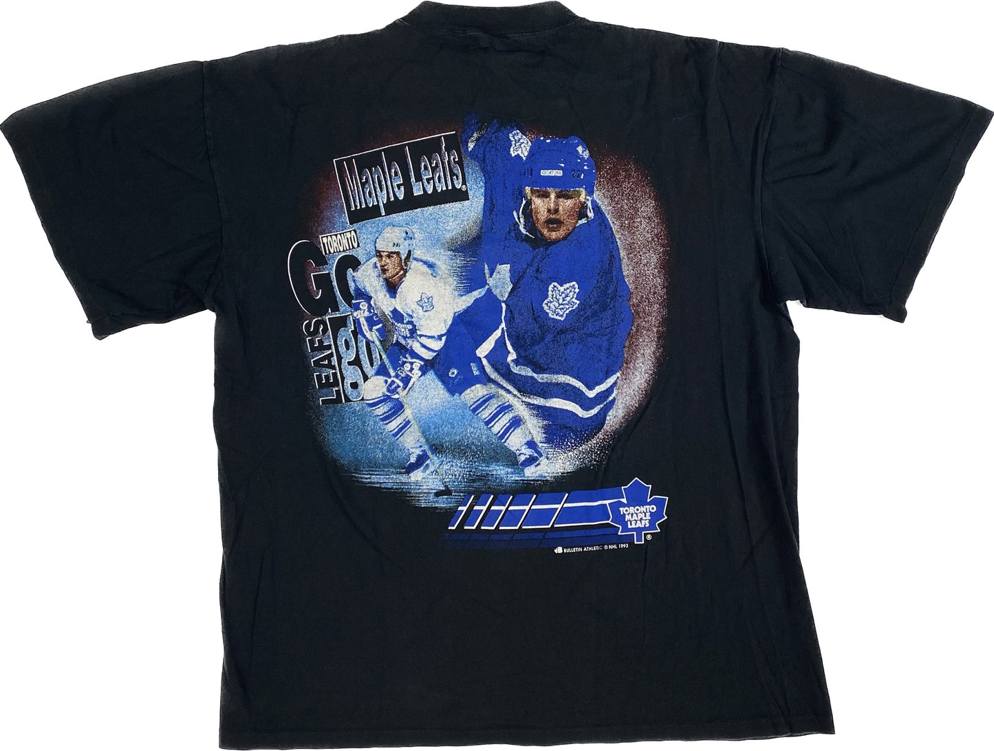 1993 Toronto Maple Leafs Bulletin T-shirt Sz XL (X536)