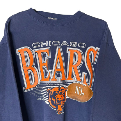 1992 Chicago Bears NFL Football Crewneck Sz L (H166)