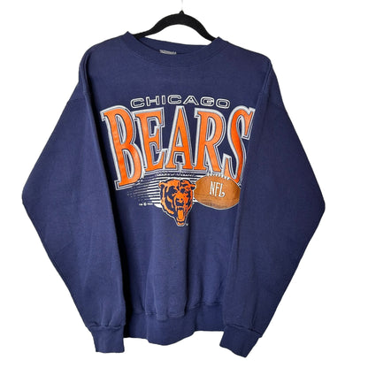 1992 Chicago Bears NFL Football Crewneck Sz L (H166)