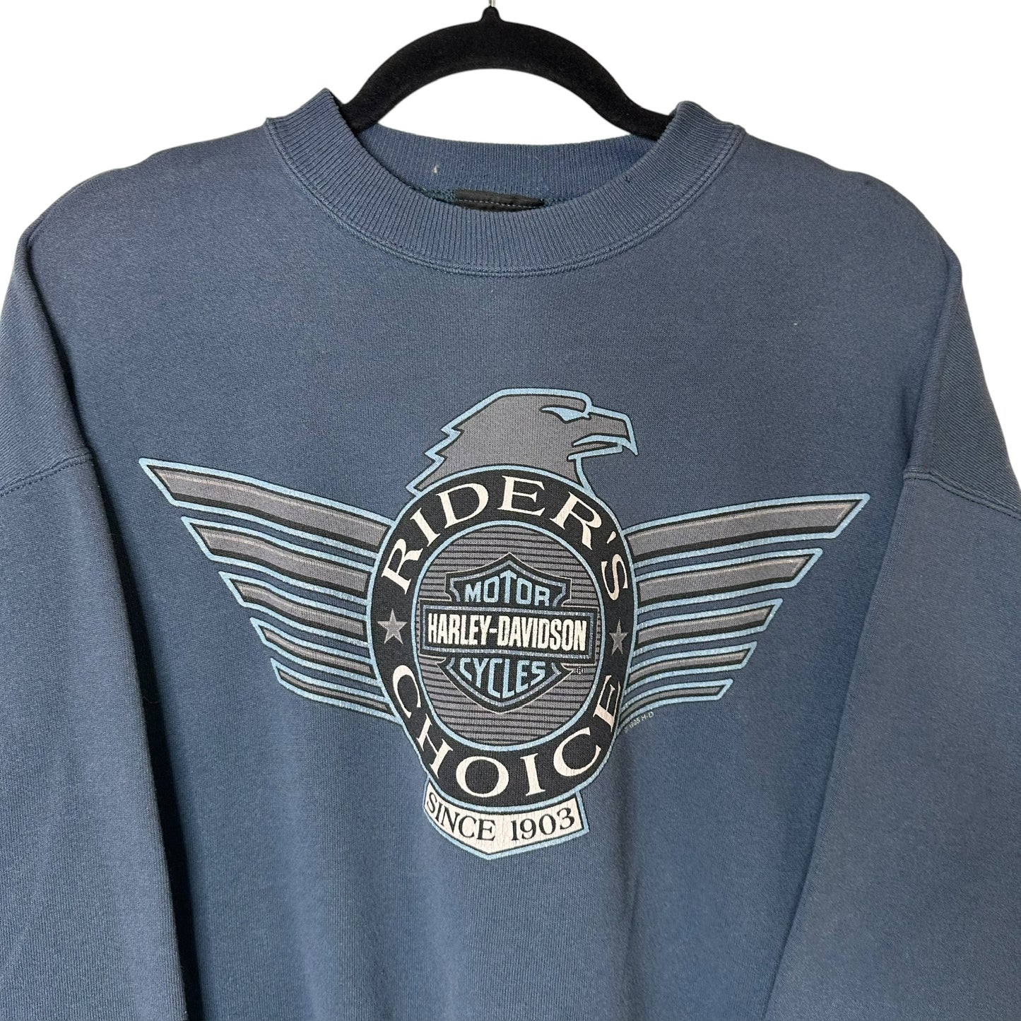 1995 Harley Davidson of Reno Nevada Crewneck Sz XL (A3511)