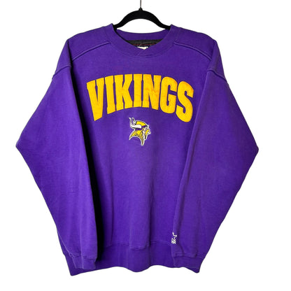 90's Minnesota Vikings Starter Crewneck Sz XL (A6643)