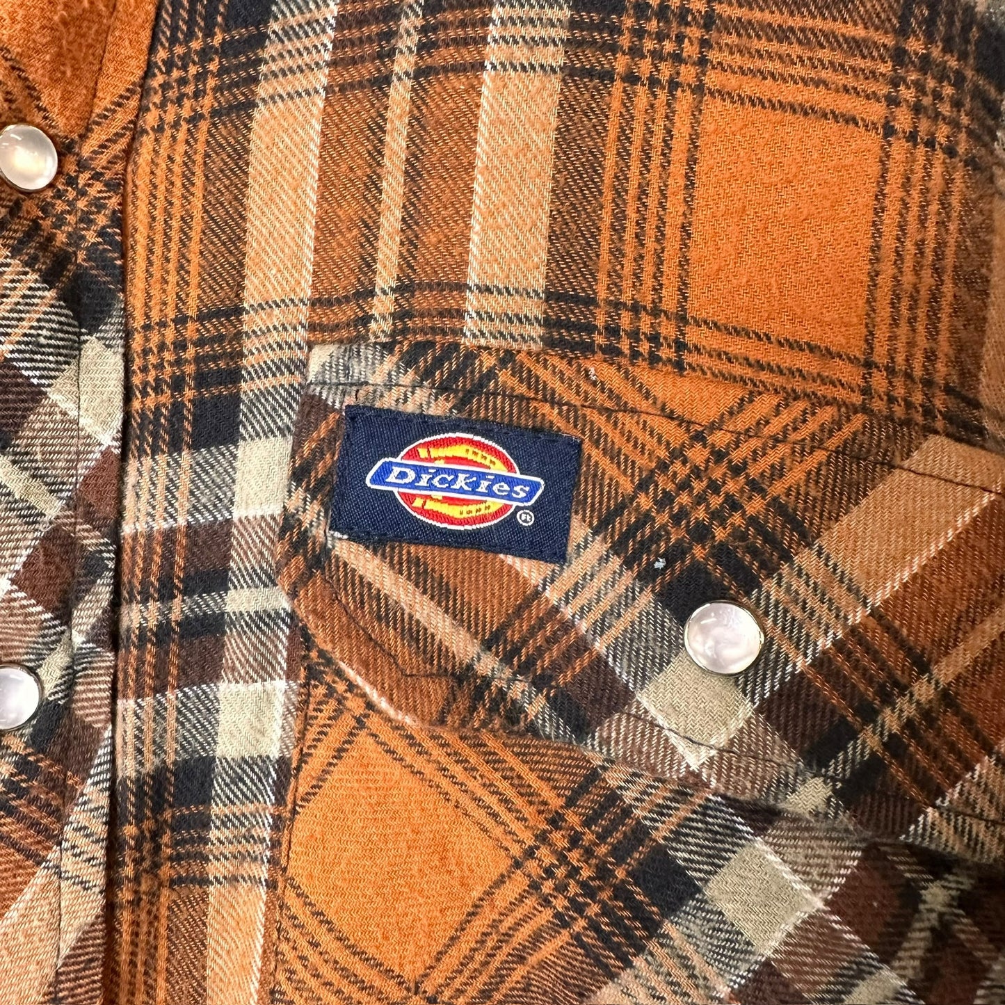 2000's Dickies Flannel Jacket Sz M (A7585)