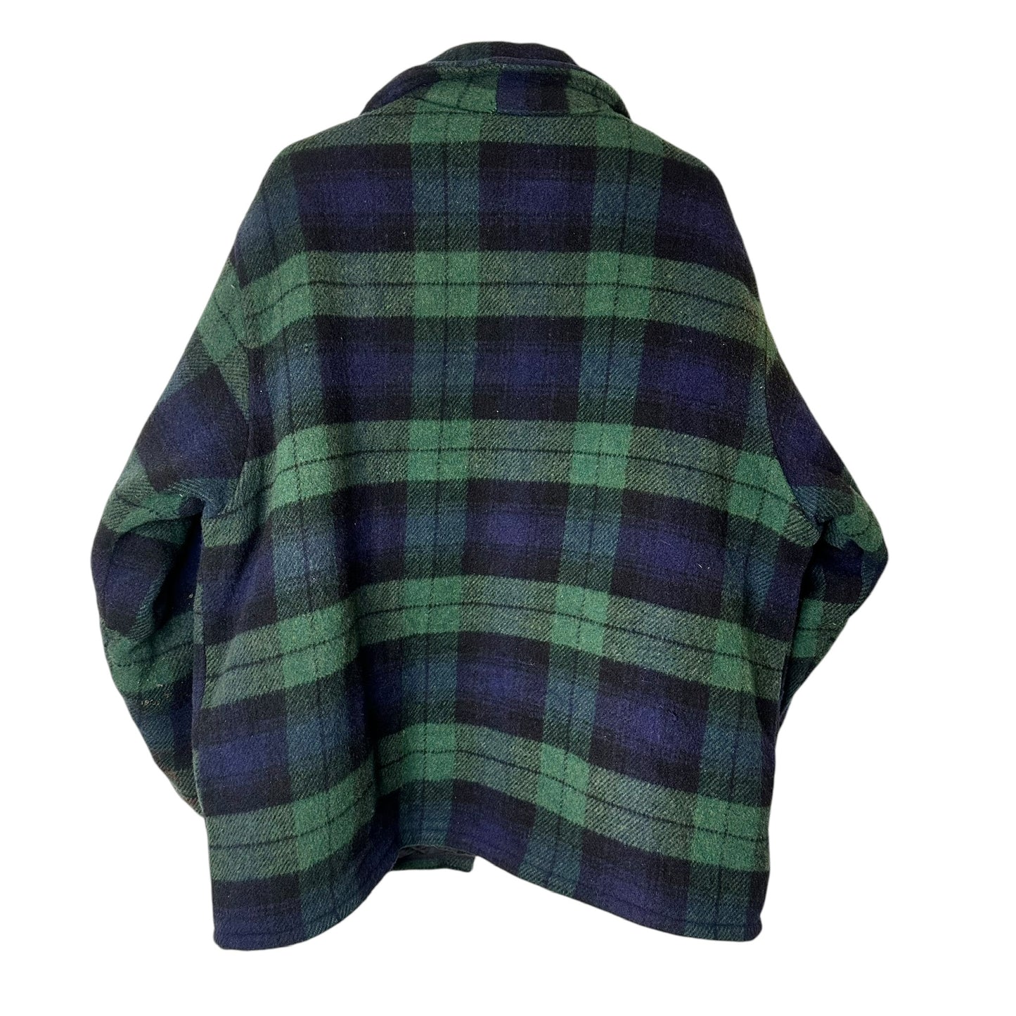 90's Green Northland Plaid Jacket Sz XL (A6106)