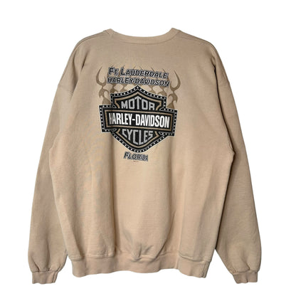 2001 Harley Davidson Ft Lauderdale Crewneck Sz XL (A6610)