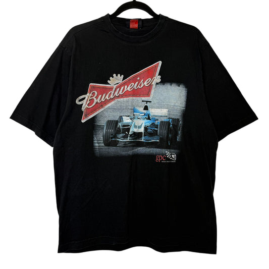 2000s Budweiser Formula 1 Grand Prix Montreal T-Shirt Sz L (B627)