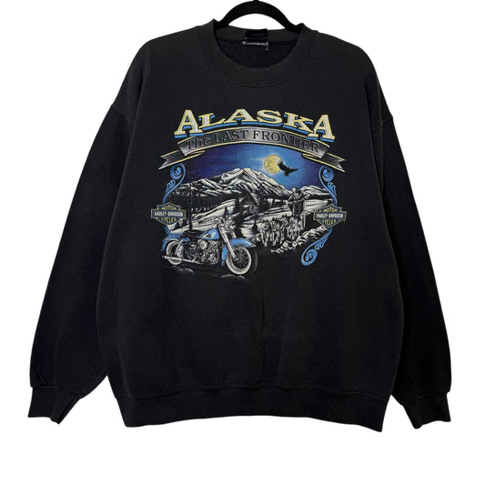 2002 Harley Davidson Alaska Crewneck Sz XL (B634)