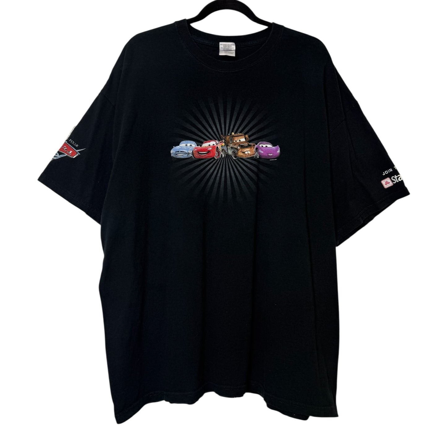 2000's Cars 2 Movie Disney Pixar T-Shirt Sz 2XL (B597)