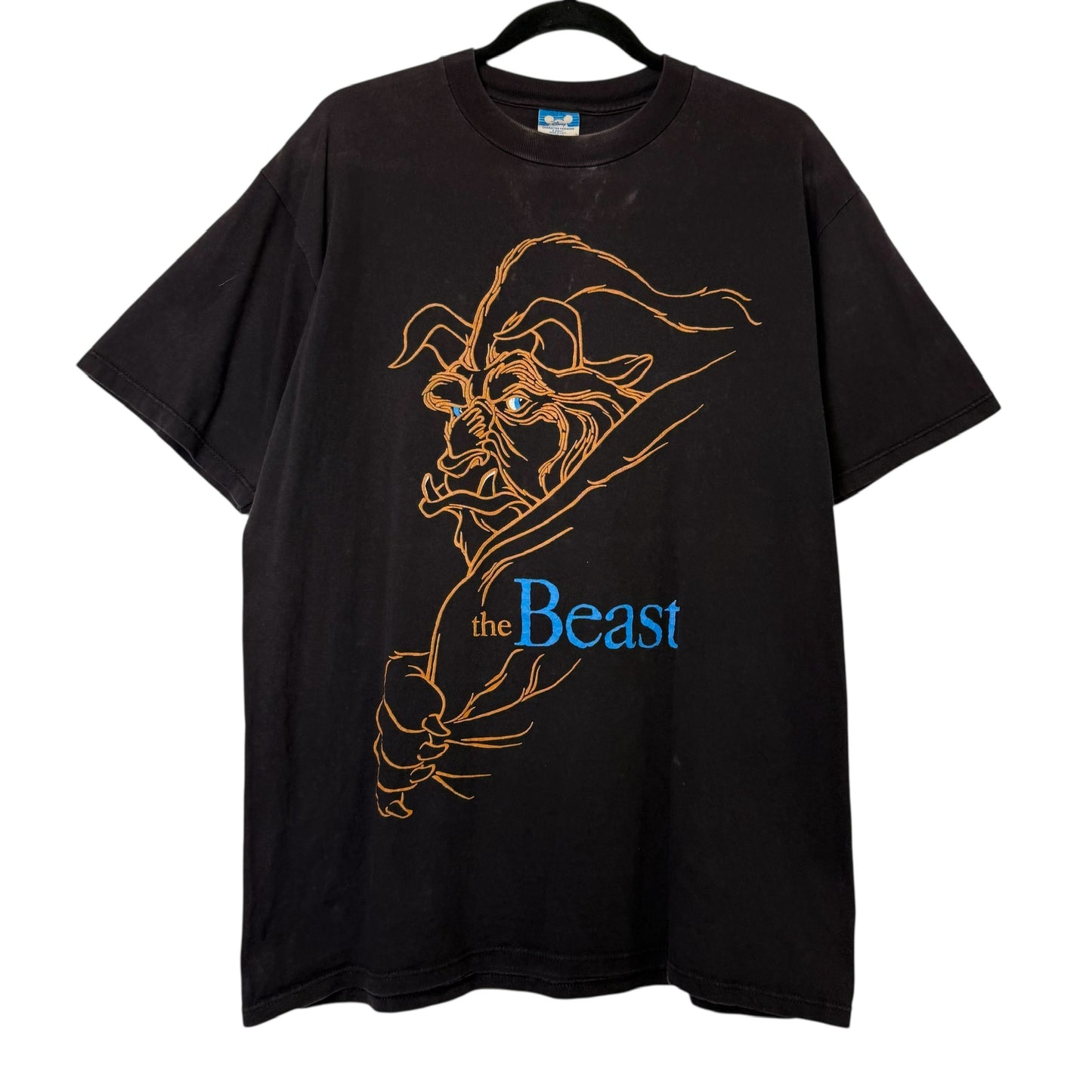 90's Beauty & The Beast Disney T-Shirt Sz L (B599)