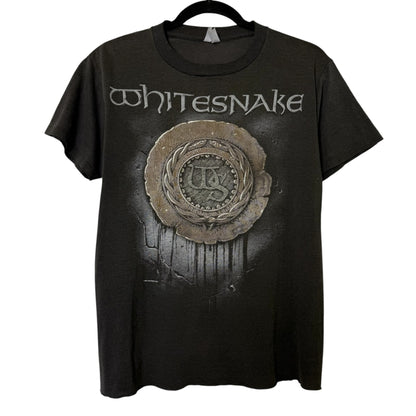 1987 White Snake Tour T-Shirt Sz M (B608)