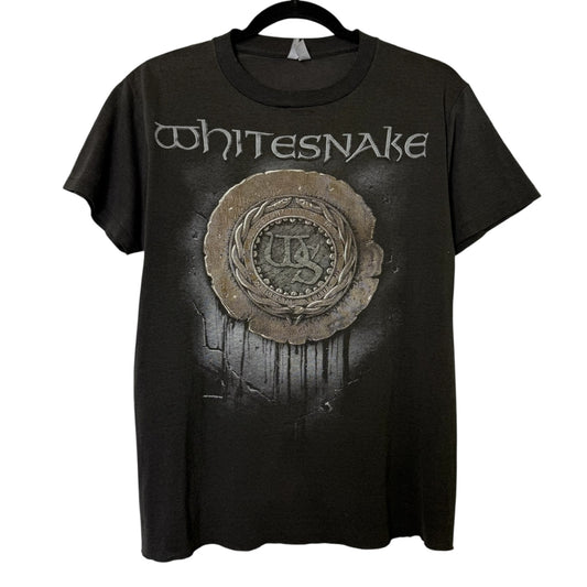 1987 White Snake Tour T-Shirt Sz M (B608)