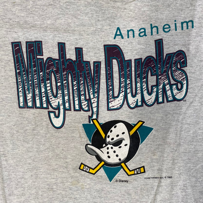 1993 Anaheim Might Ducks T-shirt Sz 2XL (A1824)