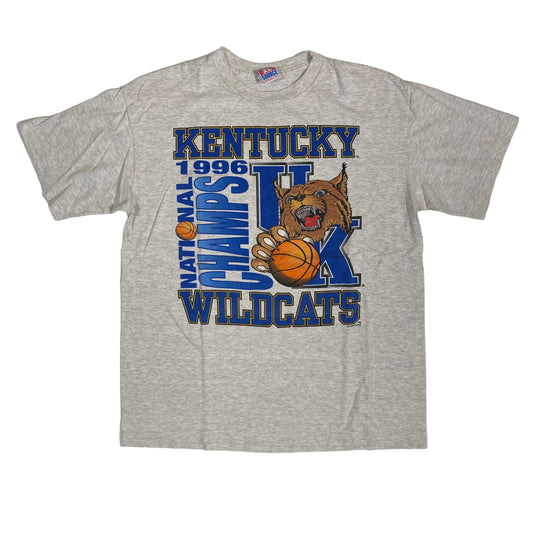 1996 Kentucky Wildcats Basketball Champions T-shirt Sz XL (A1528)