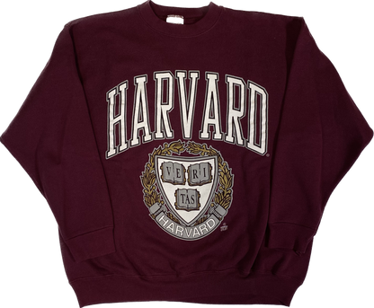 90’s Harvard University Crewneck Sz L (3404)