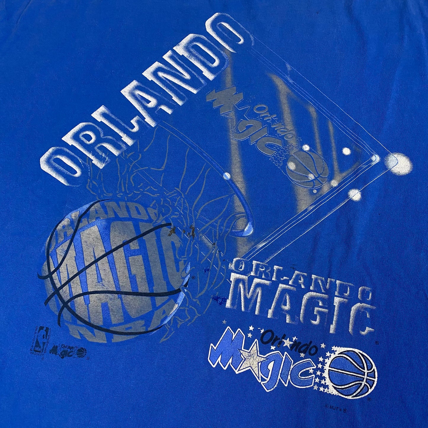 90’s Orlando Magic Magic Johnson T’s T-shirt Sz 4XL