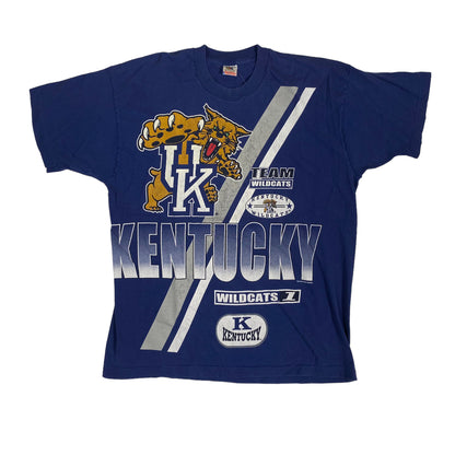 90’s Kentucky Wildcats Team T-shirt Sz XL (X453)