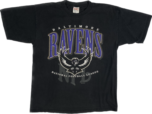 1996 Baltimore Ravens T-shirt Sz XL (A1864)