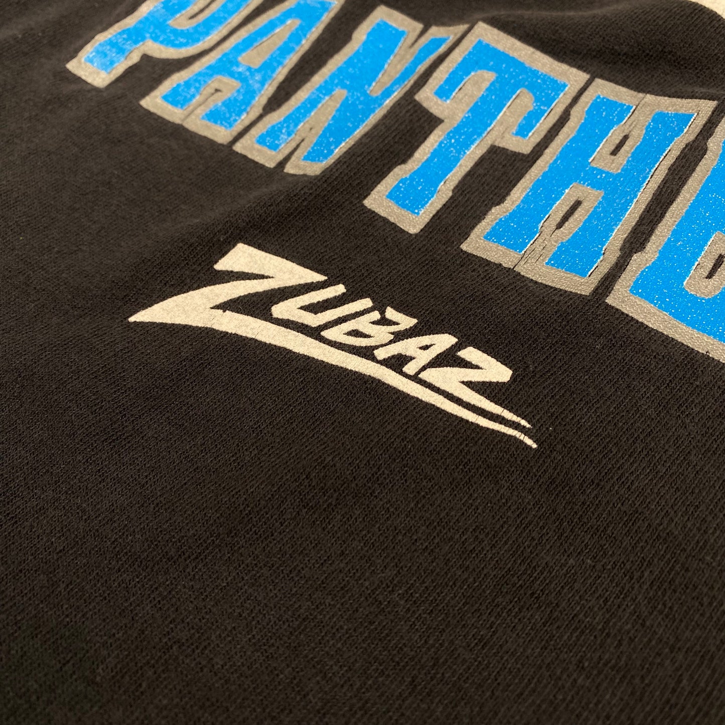 90’s Carolina Panthers Zubaz T-shirt Sz L (X278)