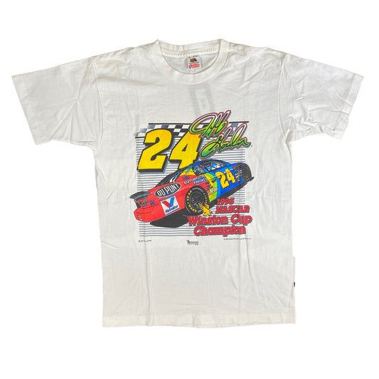 1996 Jeff Gordon NASCAR T-shirt Sz L (L908)