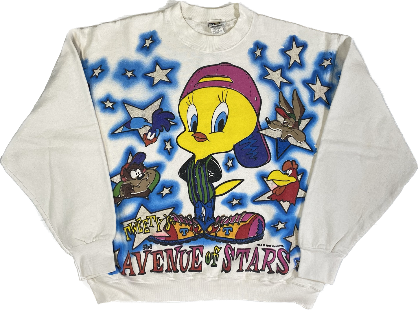 1996 Looney Tunes Tweety’s Avenue of Stars Crewneck Sz XL (X914)