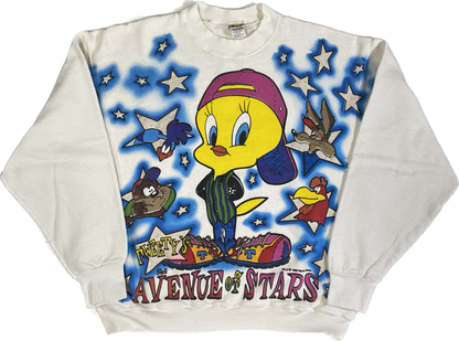 1996 Looney Tunes Tweety’s Avenue of Stars Crewneck Sz XL (X914)