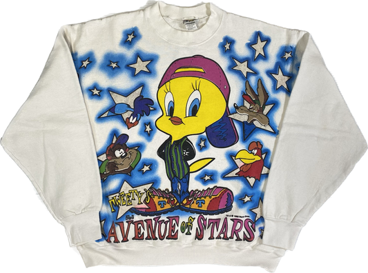 1996 Looney Tunes Tweety’s Avenue of Stars Crewneck Sz XL (X914)