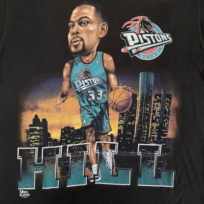 90’s Grant Hill Pistons Pro Player T-shirt Sz -shirt Sz L (X950)
