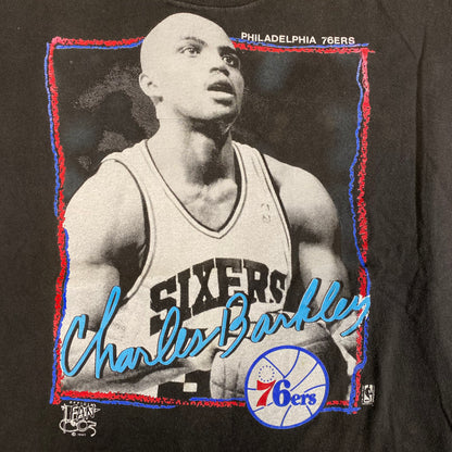 1990 Charles Barkley Sixers T-shirt Sz XL