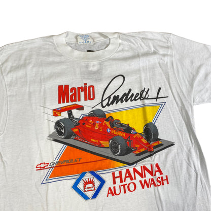 90’s Mario Andretti Racing T-shirt Sz XL (A1366)